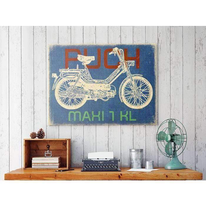 Puch Maxi 1 Kl Skilte, Musemåtte, Dørmåtte , Plakat-Skilte-Puch-Garage Culture Shop- garage - man cave - merchandise