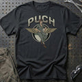 Puch Pinup T-Shirt-Beklædning-Puch-Sort-S-Garage Culture Shop- garage - man cave - merchandise