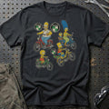 Puch Simpsons T-Shirt-Beklædning-Puch-Sort-S-Garage Culture Shop- garage - man cave - merchandise