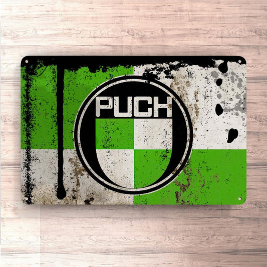 Puch Skilte, Musemåtte, Dørmåtte-Skilte-Puch-Garage Culture Shop- garage - man cave - merchandise