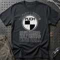 Puch - Why I Ride Puch T-Shirt-Beklædning-Puch-Sort-S-Garage Culture Shop- garage - man cave - merchandise