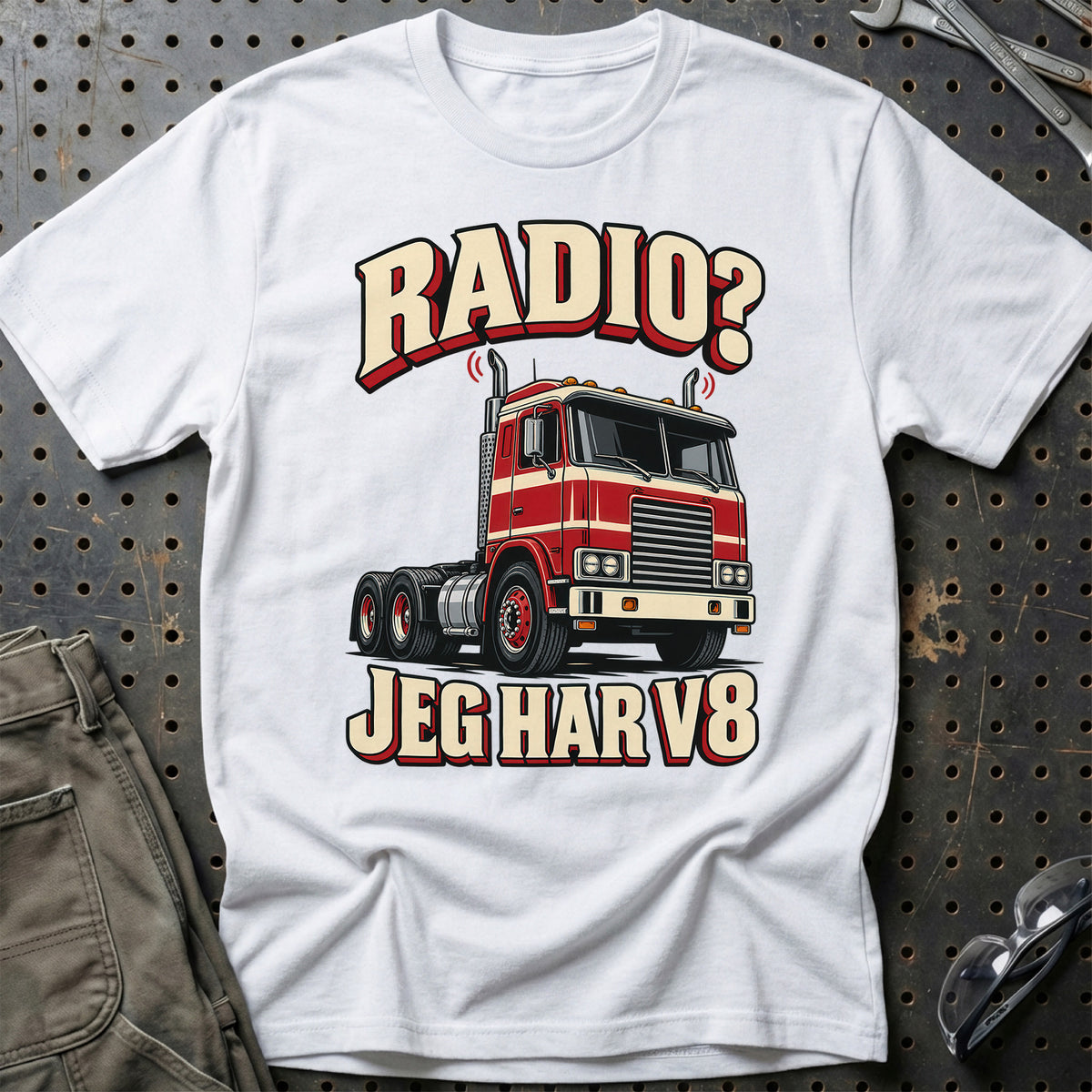 
Produktbillede af Radio – Jeg Har V8 T-Shirt