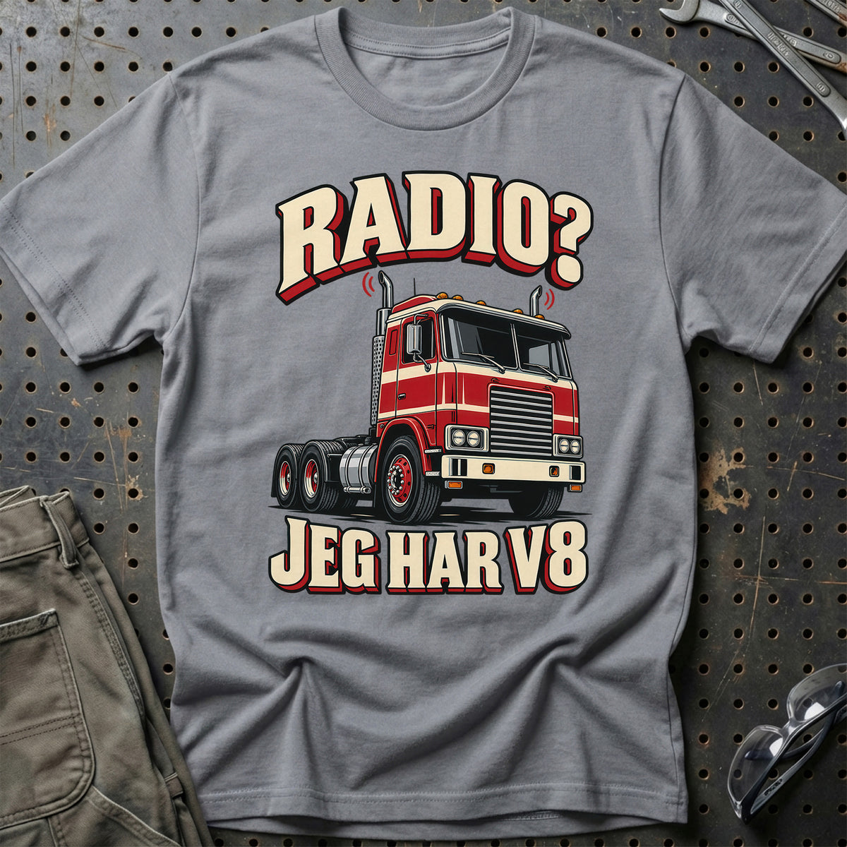 
Produktbillede af Radio – Jeg Har V8 T-Shirt