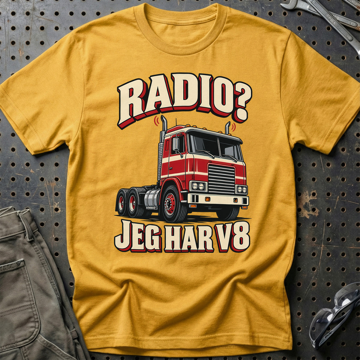 
Produktbillede af Radio – Jeg Har V8 T-Shirt