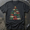
Rambler Juletræ Christmas Tree Unisex T-Shirt – Sort – print foran