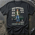 
Range Rover-Bilist T-Shirt – Sort