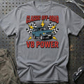 Range Rover Classic V8 Power Off-Road T-Shirt-Beklædning-Range Rover-Grå Sport-S-Garage Culture Shop- garage - man cave - merchandise