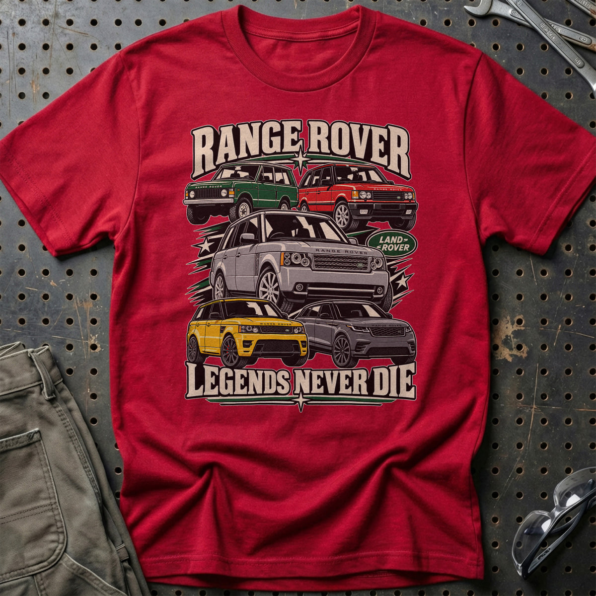 
Produktbillede af Range Rover Legends Never Die T-Shirt