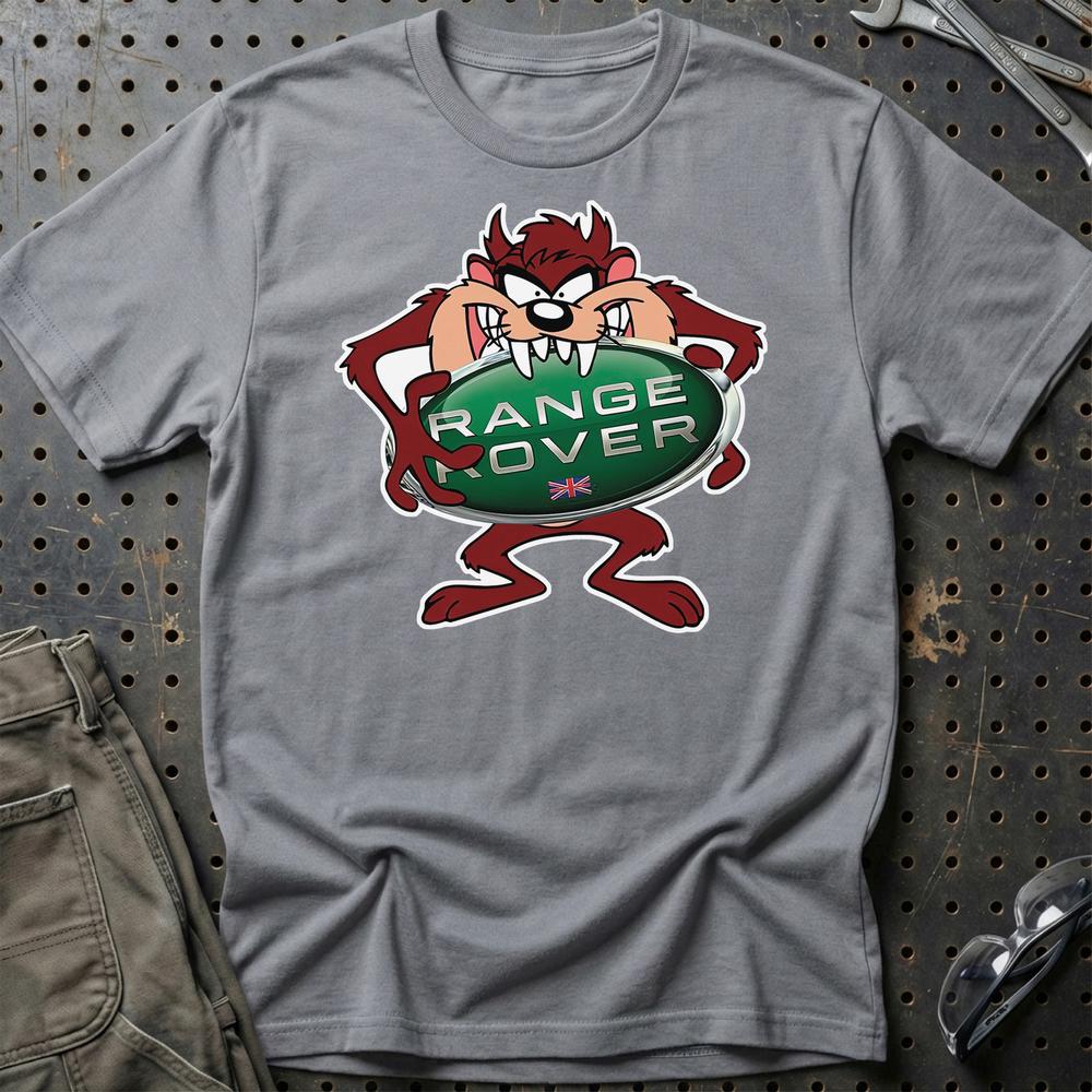 Range Rover TAZ Unisex T-Shirt , Bomuld-Beklædning-Range Rover-Grå Sport-S-Garage Culture Shop- garage - man cave - merchandise