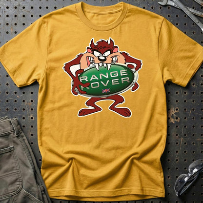 Range Rover TAZ Unisex T-Shirt , Bomuld-Beklædning-Range Rover-Guld-S-Garage Culture Shop- garage - man cave - merchandise