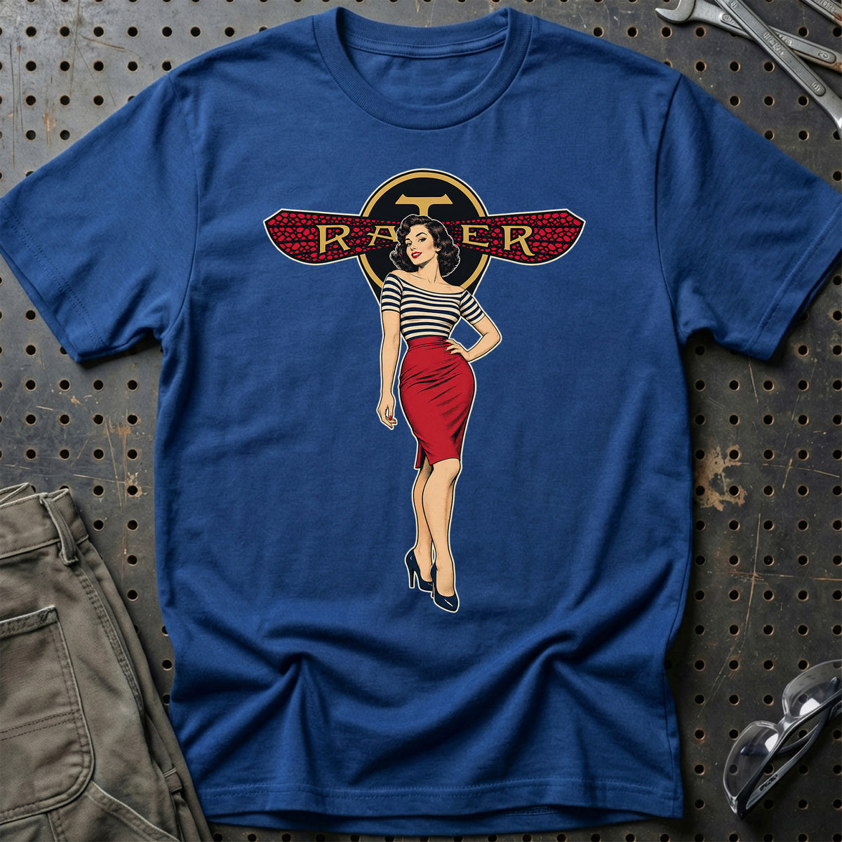 
Produktbillede af Ratier Retro Pinup T-Shirt