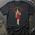 Ratier Retro Pinup T-Shirt – Sort