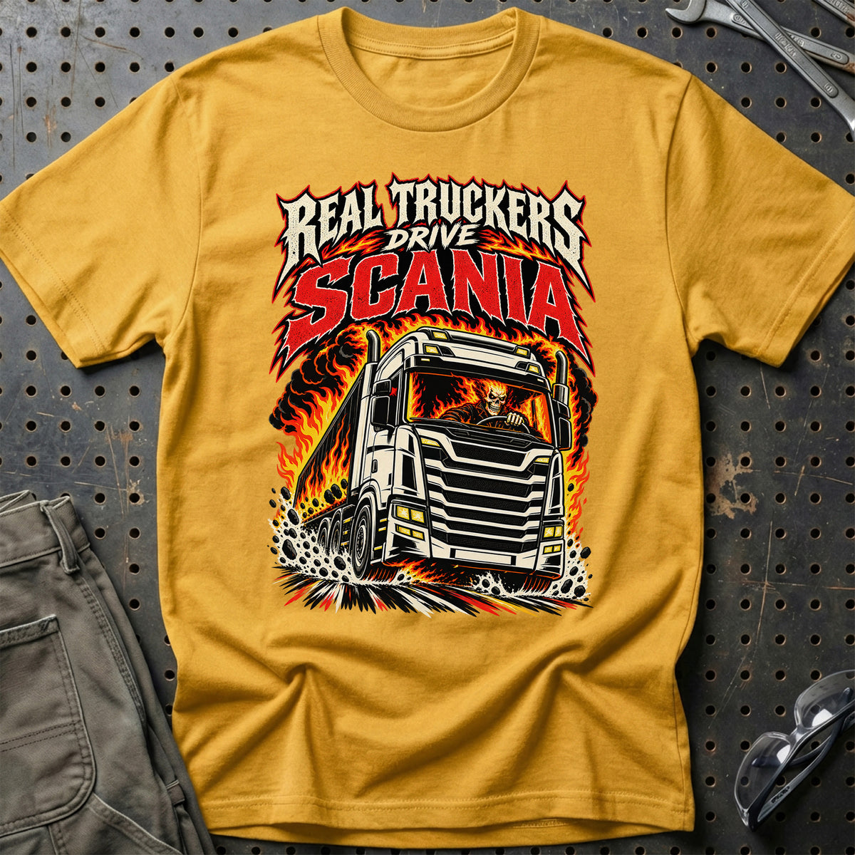 
Produktbillede af Real Truckers – Drive – Scania T-Shirt