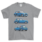 Renault 5 Turbo 1 T-Shirt-Beklædning-Renault-Grå Sport-S-Garage Culture Shop- garage - man cave - merchandise