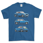 Renault 5 Turbo 1 T-Shirt-Beklædning-Renault-Blå Royal-S-Garage Culture Shop- garage - man cave - merchandise