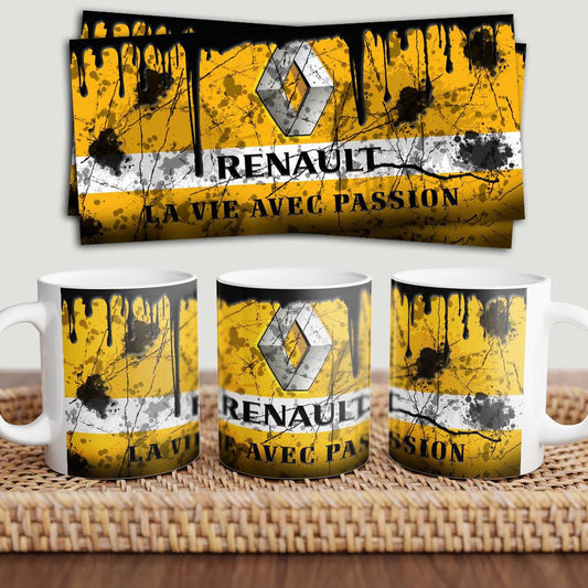 Renault Keramisk Krus-Krus-Renault-Garage Culture Shop- garage - man cave - merchandise