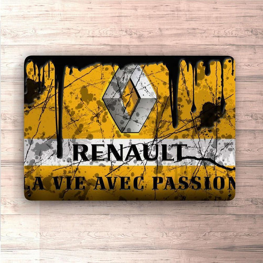 Renault Skilte, Musemåtte, Dørmåtte-Skilte-Renault-Garage Culture Shop- garage - man cave - merchandise