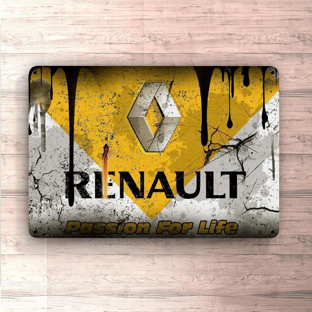Renault Skilte, Musemåtte, Dørmåtte-Skilte-Renault-Garage Culture Shop- garage - man cave - merchandise