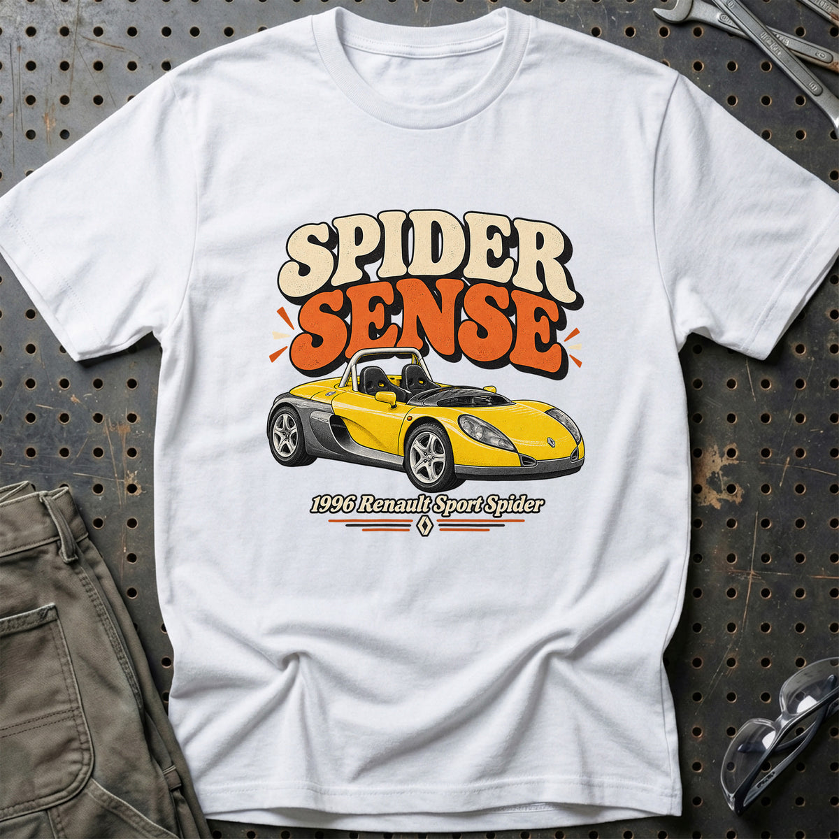 
Renault Sport Spider 1996 – Spider Sense T-Shirt – Hvid