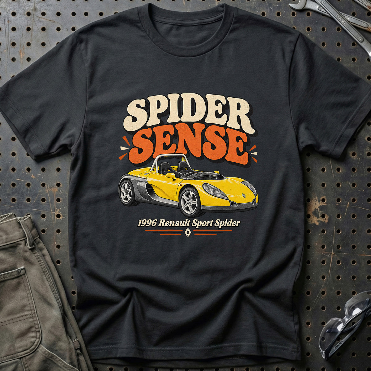 
Renault Sport Spider 1996 – Spider Sense T-Shirt – Sort