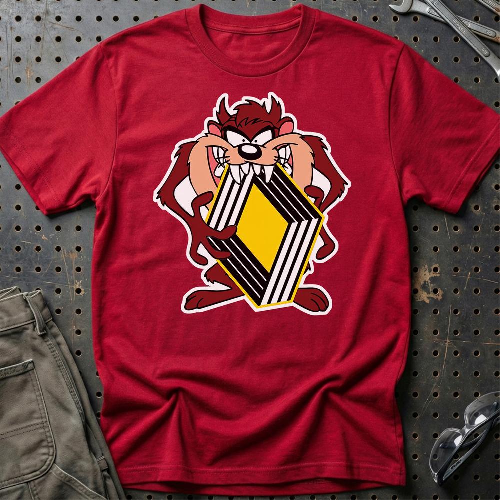 Renault TAZ T-Shirt-Beklædning-Renault-Rød-S-Garage Culture Shop- garage - man cave - merchandise