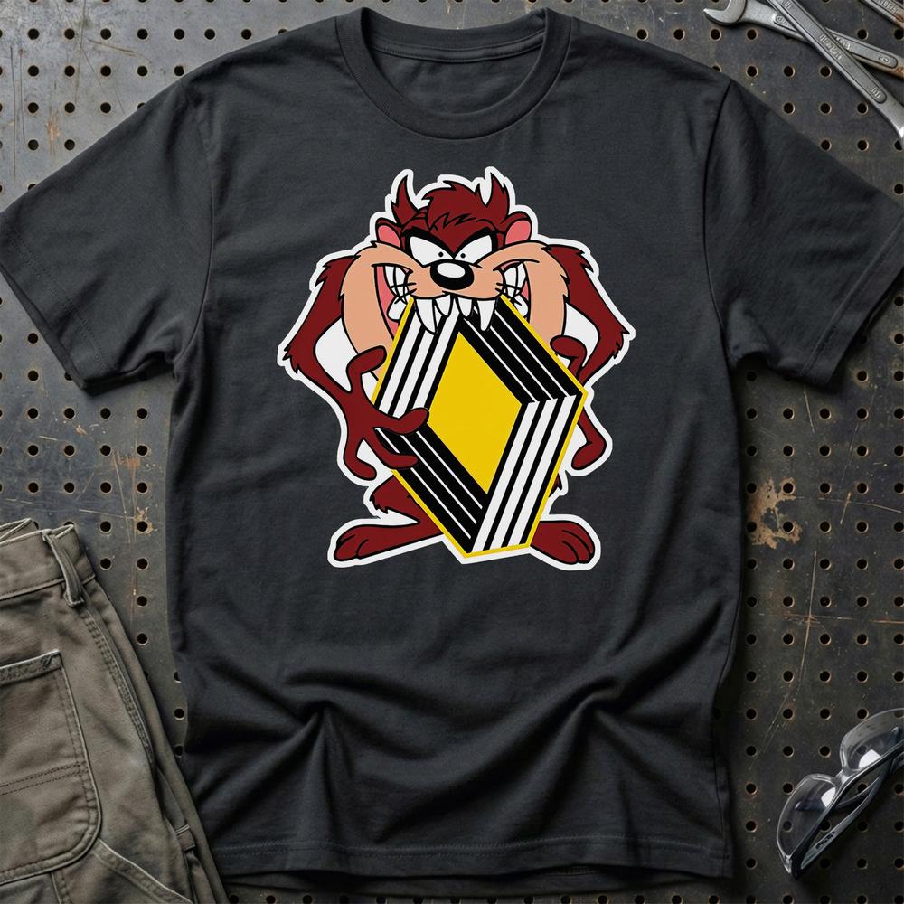 Renault TAZ T-Shirt-Beklædning-Renault-Sort-S-Garage Culture Shop- garage - man cave - merchandise
