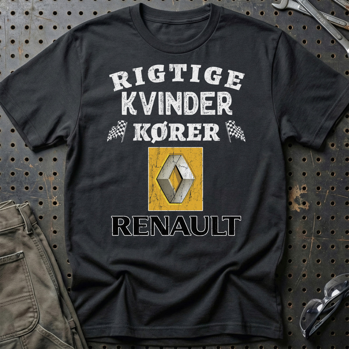 Renault Rigtige Kvinder Kører T-Shirt