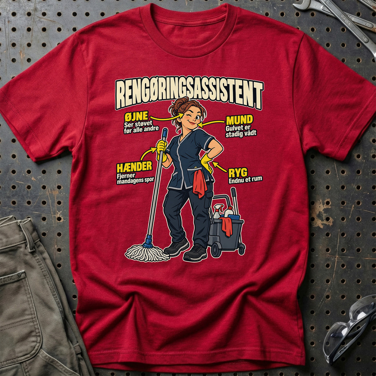 
Produktbillede af Rengøringsassistent – Anatomi T-Shirt