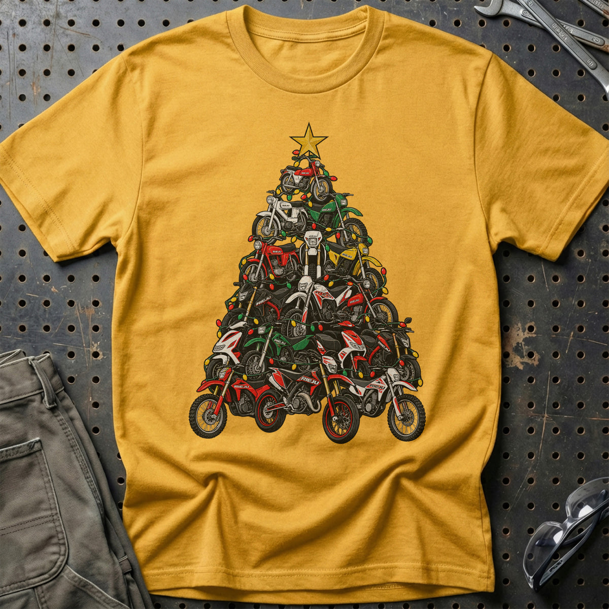 
Produktbillede af Rieju Juletræ T-Shirt