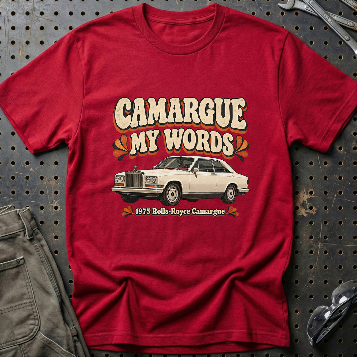 
Rolls-Royce Camargue 1975 – Camargue My Words T-Shirt – Rød