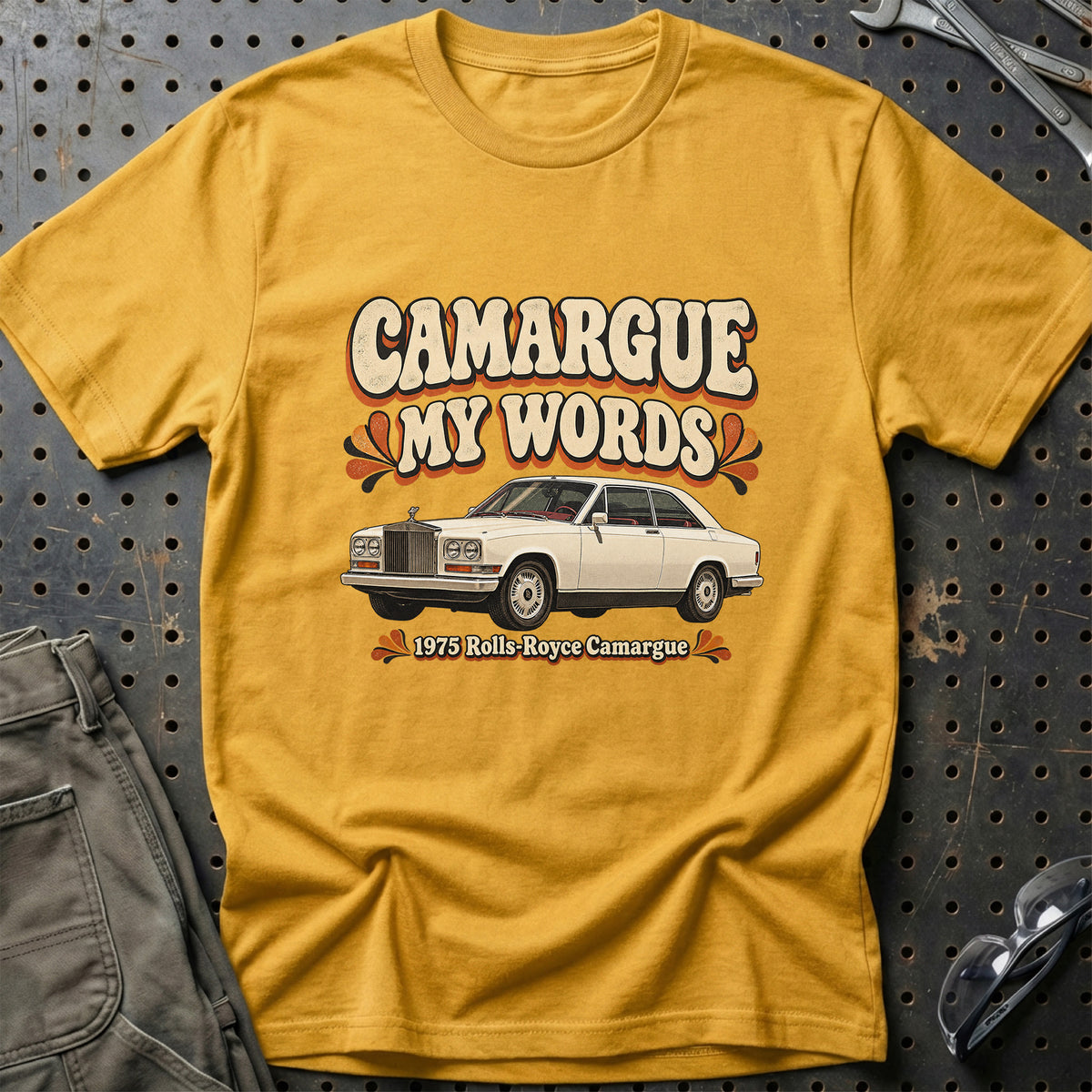 
Rolls-Royce Camargue 1975 – Camargue My Words T-Shirt – Guld