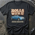 
Rolls-Royce Hyperion Pininfarina Drophead Coupe 2008 – Rolls with It T-Shirt – Sort