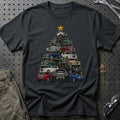 Rolls Royce Juletræ T-Shirt-Beklædning-Rolls Royce-Sort-S-Garage Culture Shop- garage - man cave - merchandise