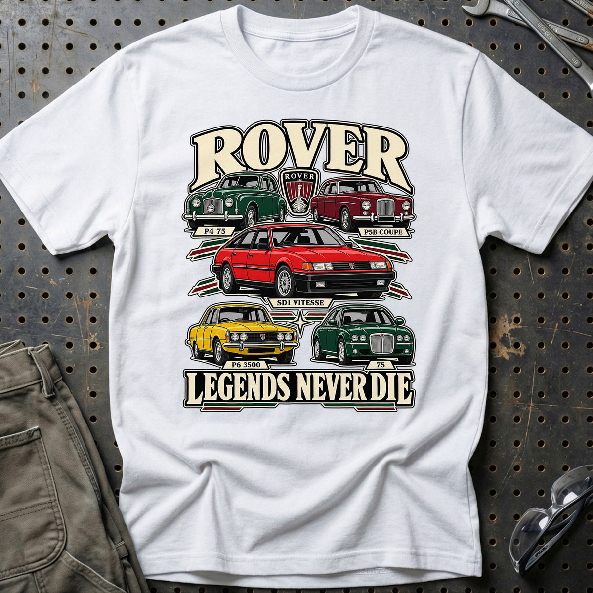 
Produktbillede af Rover Legends Never Die T-Shirt