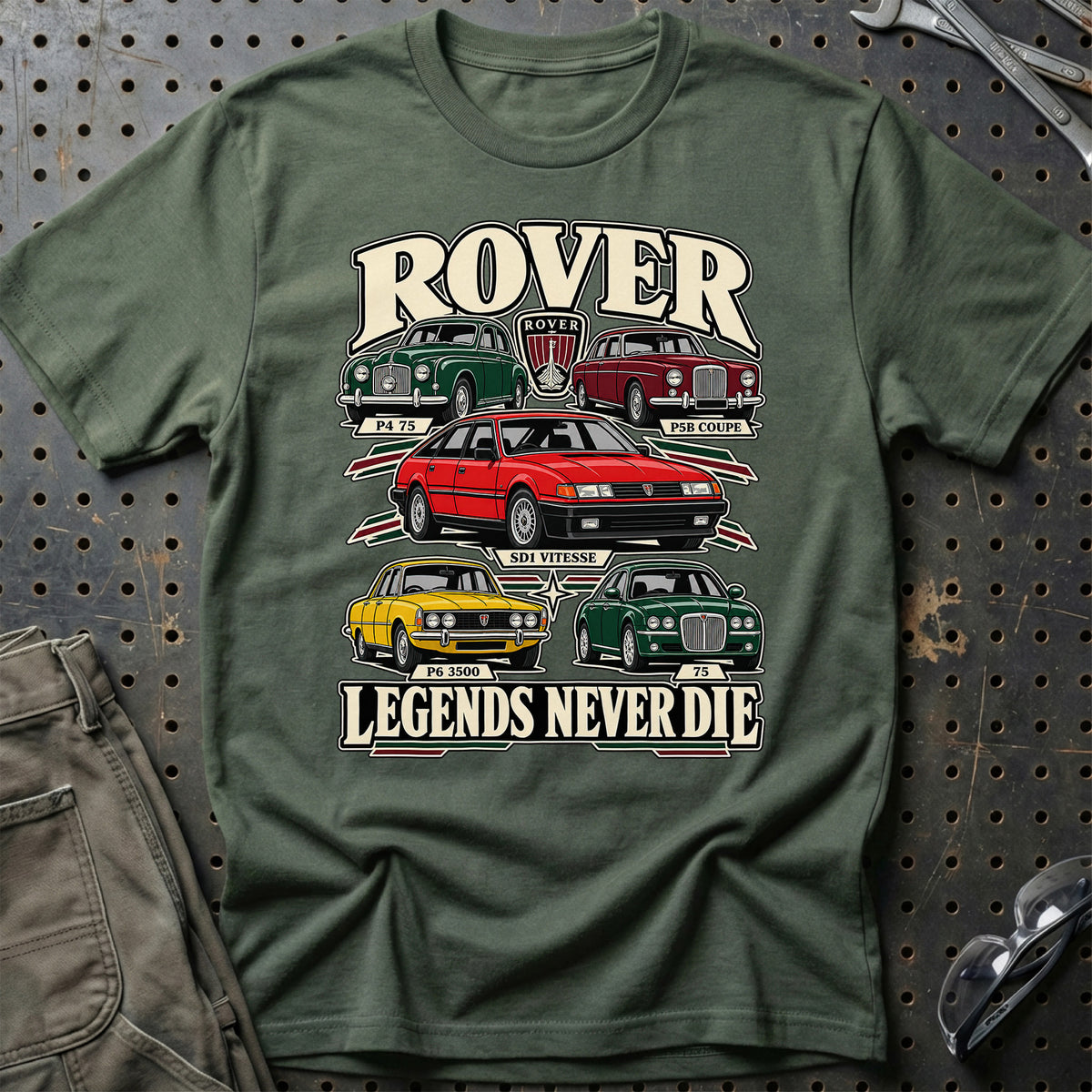 
Produktbillede af Rover Legends Never Die T-Shirt