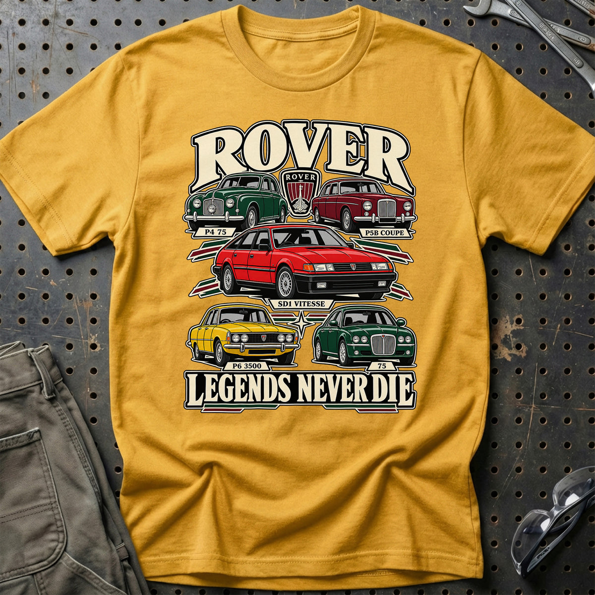 
Produktbillede af Rover Legends Never Die T-Shirt