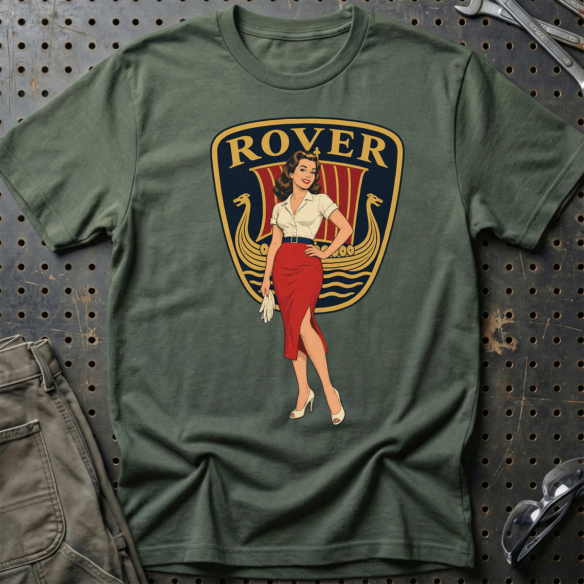 
Produktbillede af Rover Retro Pinup T-Shirt