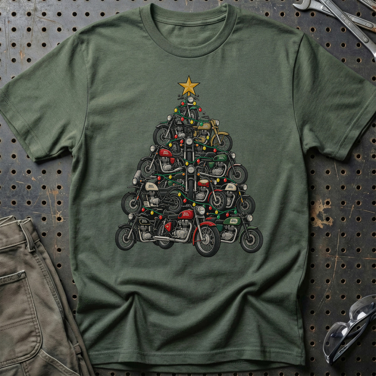 
Produktbillede af Royal Enfield Juletræ T-Shirt