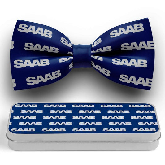 SAAB Butterfly-Bow Ties-Saab-Aluminiumskasse-Garage Culture Shop- garage - man cave - merchandise