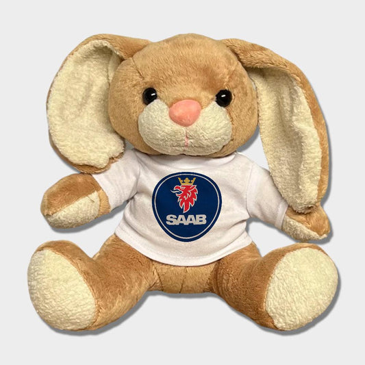 SAAB Plysdyr Kanin, Bunny-Bamse-Saab-Garage Culture Shop- garage - man cave - merchandise