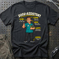 
SOSU-assistent – Anatomi T-Shirt – Sort