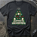 
SOSU-assistent – Julehygge – Unisex T-Shirt – Sort