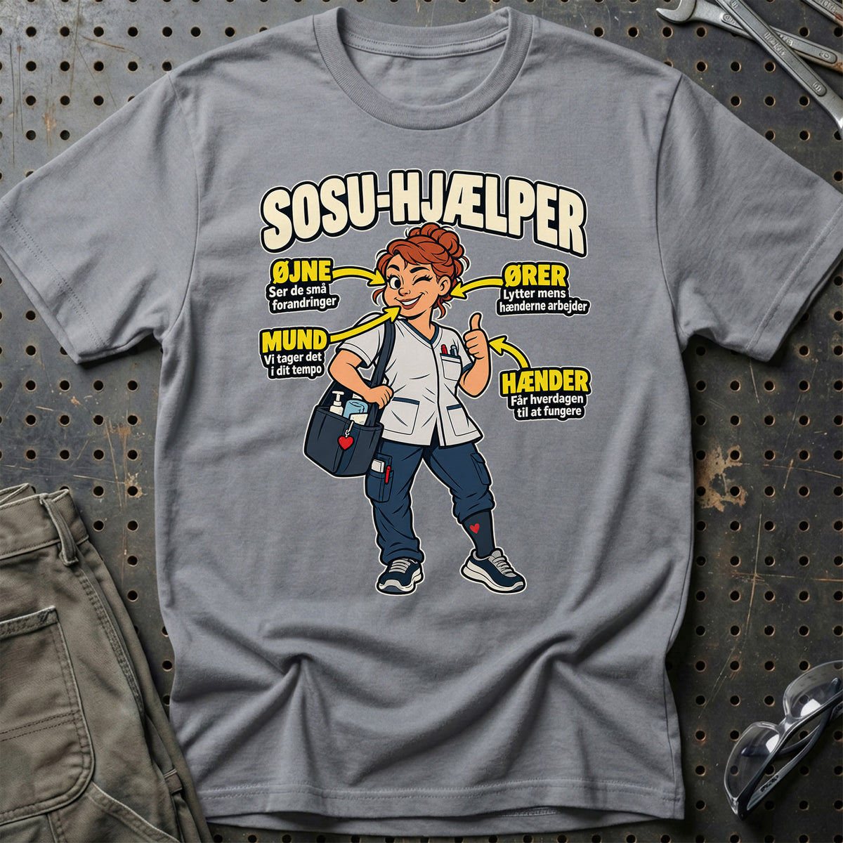 
Produktbillede af SOSU-hjælper – Anatomi T-Shirt