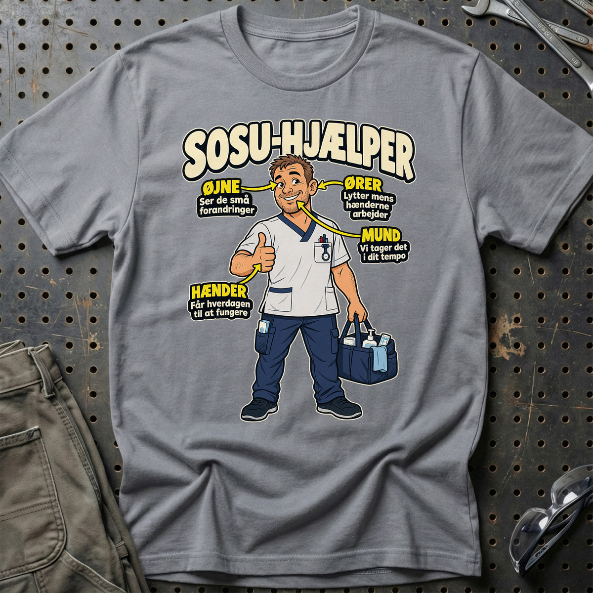 
Produktbillede af SOSU-hjælper – Anatomi T-Shirt