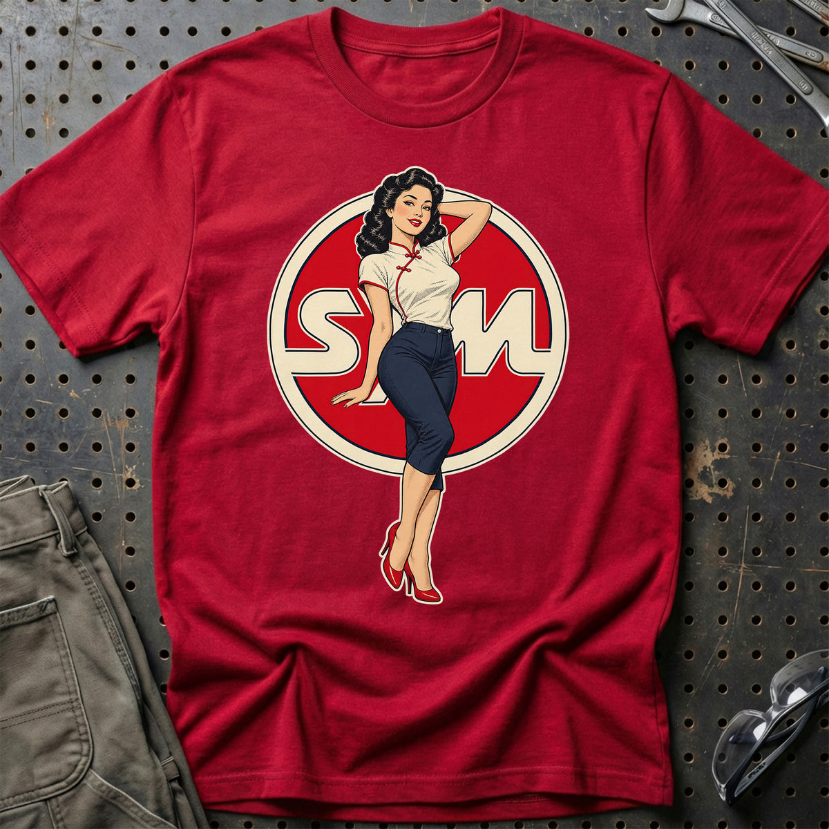 
Produktbillede af SYM Retro Pinup T-Shirt