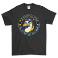 Saab Its Complicated T-Shirt-Beklædning-SAAB-Sort-S-Garage Culture Shop- garage - man cave - merchandise