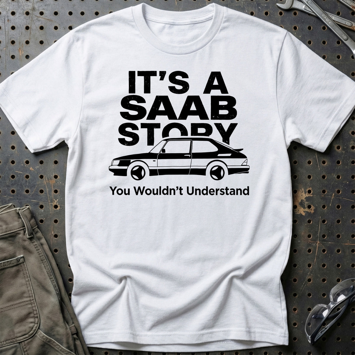 
Produktbillede af Saab Its Saab Story T-Shirt