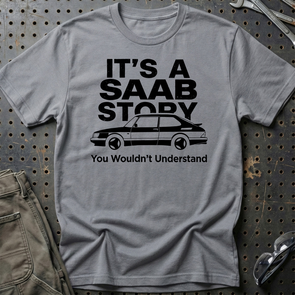 
Produktbillede af Saab Its Saab Story T-Shirt