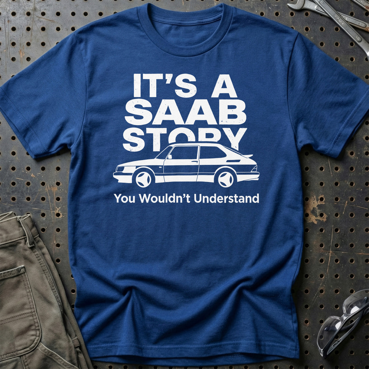 
Produktbillede af Saab Its Saab Story T-Shirt