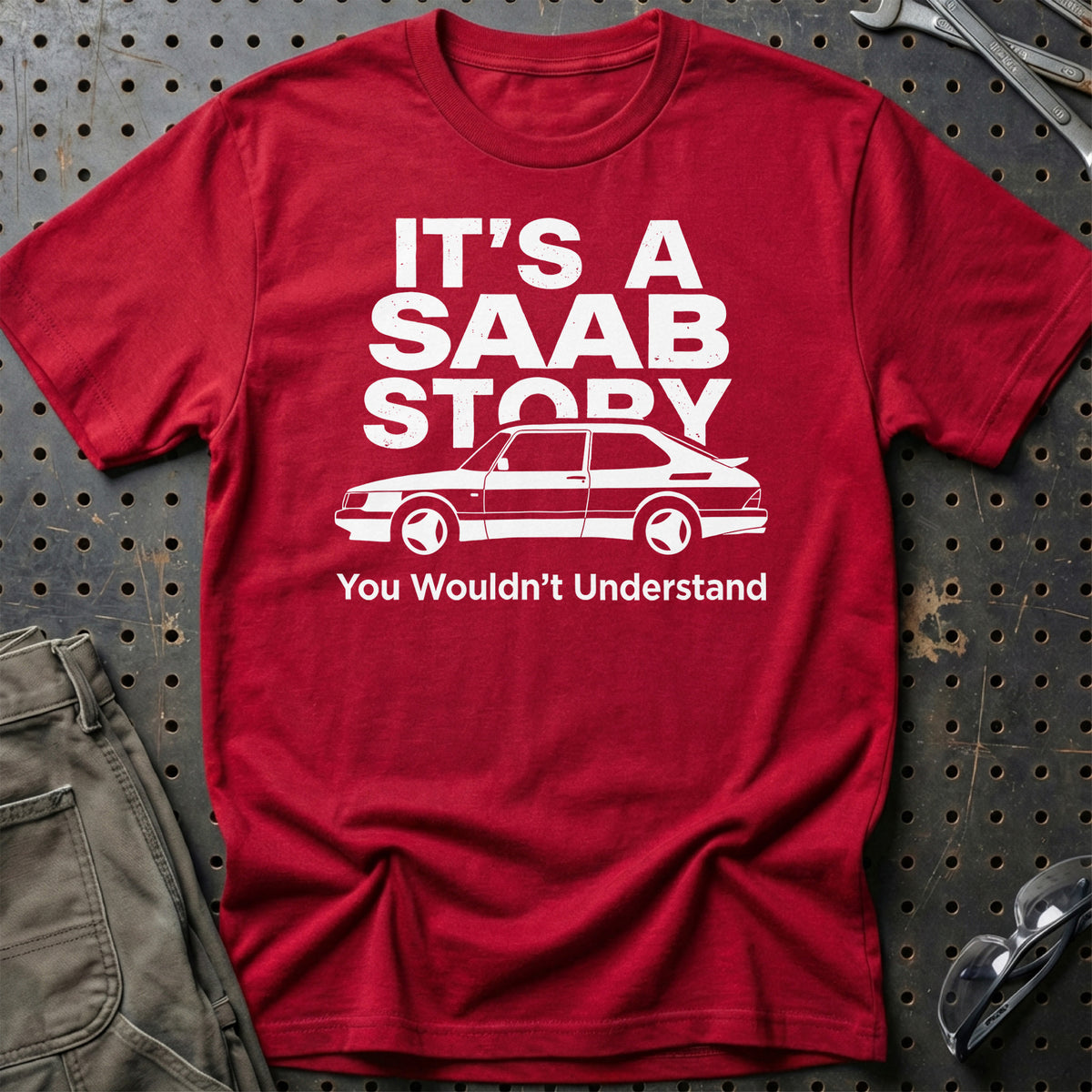 
Produktbillede af Saab Its Saab Story T-Shirt